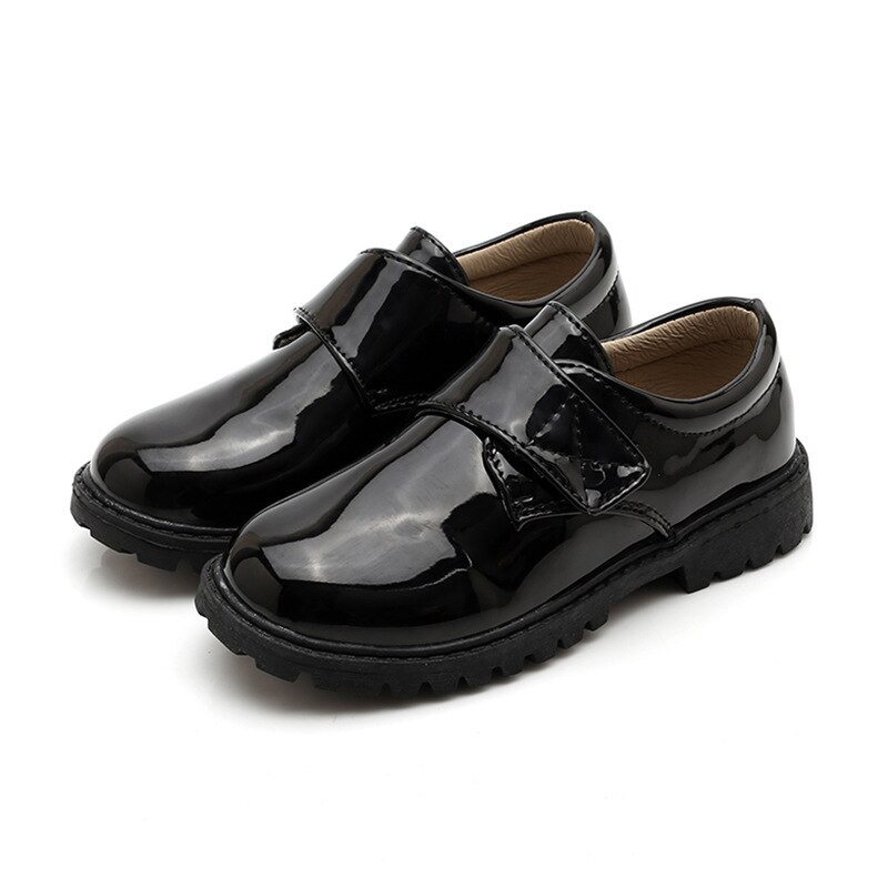 Kids shoes for school boys leather Shoes Student Performance chaussure fille fashion Black boys dress shoes 5 6 7 8 9 10 11-18T