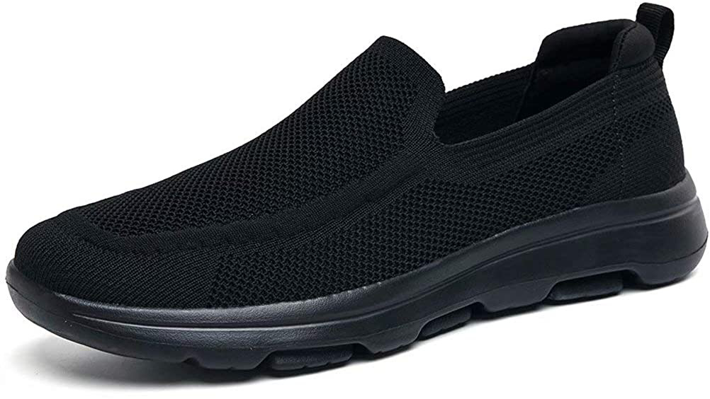 Konhill Men'S Slip On Loafers Walking Shoes - Mesh Casual Tennis Sneaker