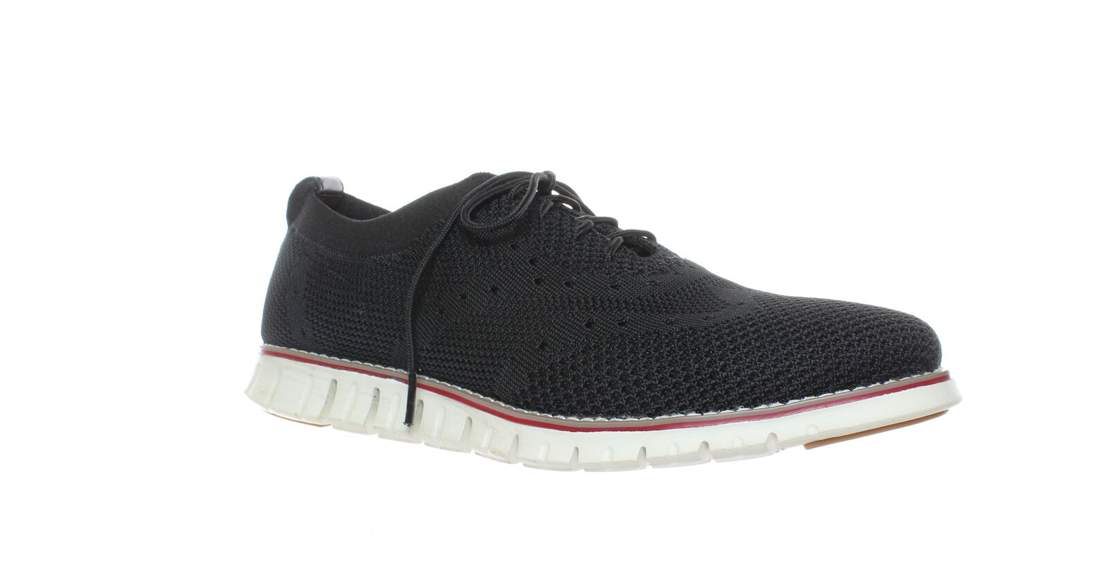 Laoks Mens New 3636-42 Black Walking Shoes Size 9.5 (Wide) (825335)