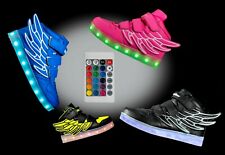 LED Light Up Shoes Sneaker Flashing for Girls Boys Kids and Youth Remote NIB Z9