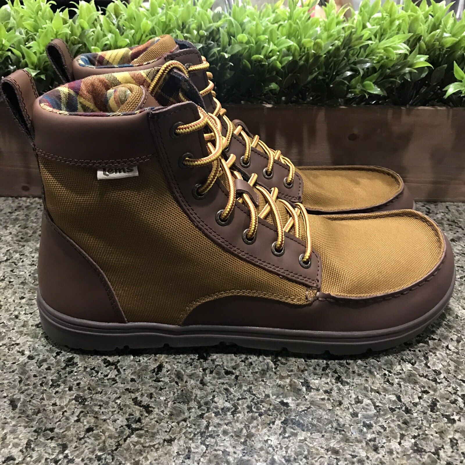 Lems Boulder Boots “Buckeye” Minimal Hiking Zero Drop Shoes Men’s Size 4.5 36 EU