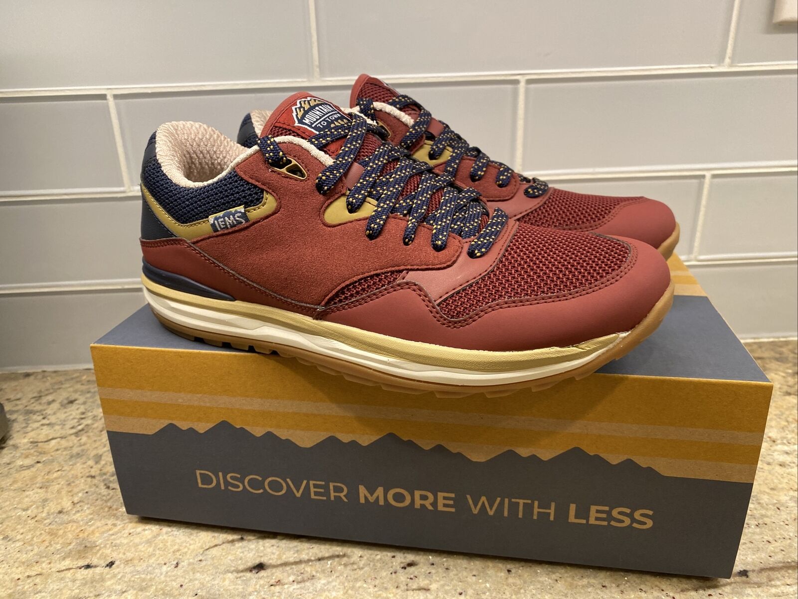Lems Trailhead Redwood Mountain Sneakers Hiking Shoes Men’s Size 7 D