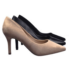 Libby Extra Wide Foam Padded Dress Pump - Women High Heel Comfortable Dress Shoe