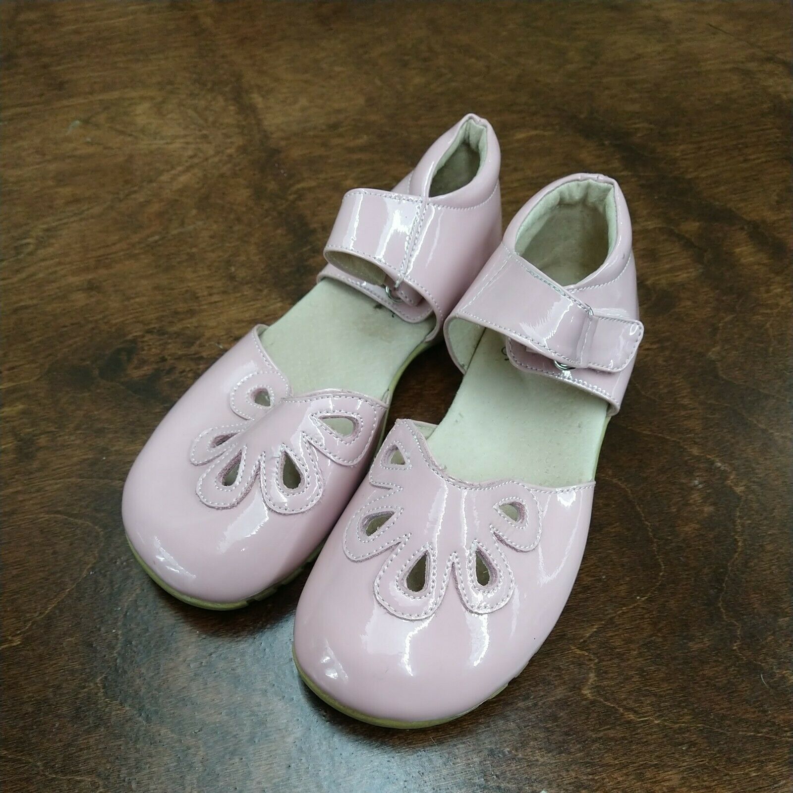 Livie & Luca Mary Jane and Petals Girls Dress Flat Shoes Size 13