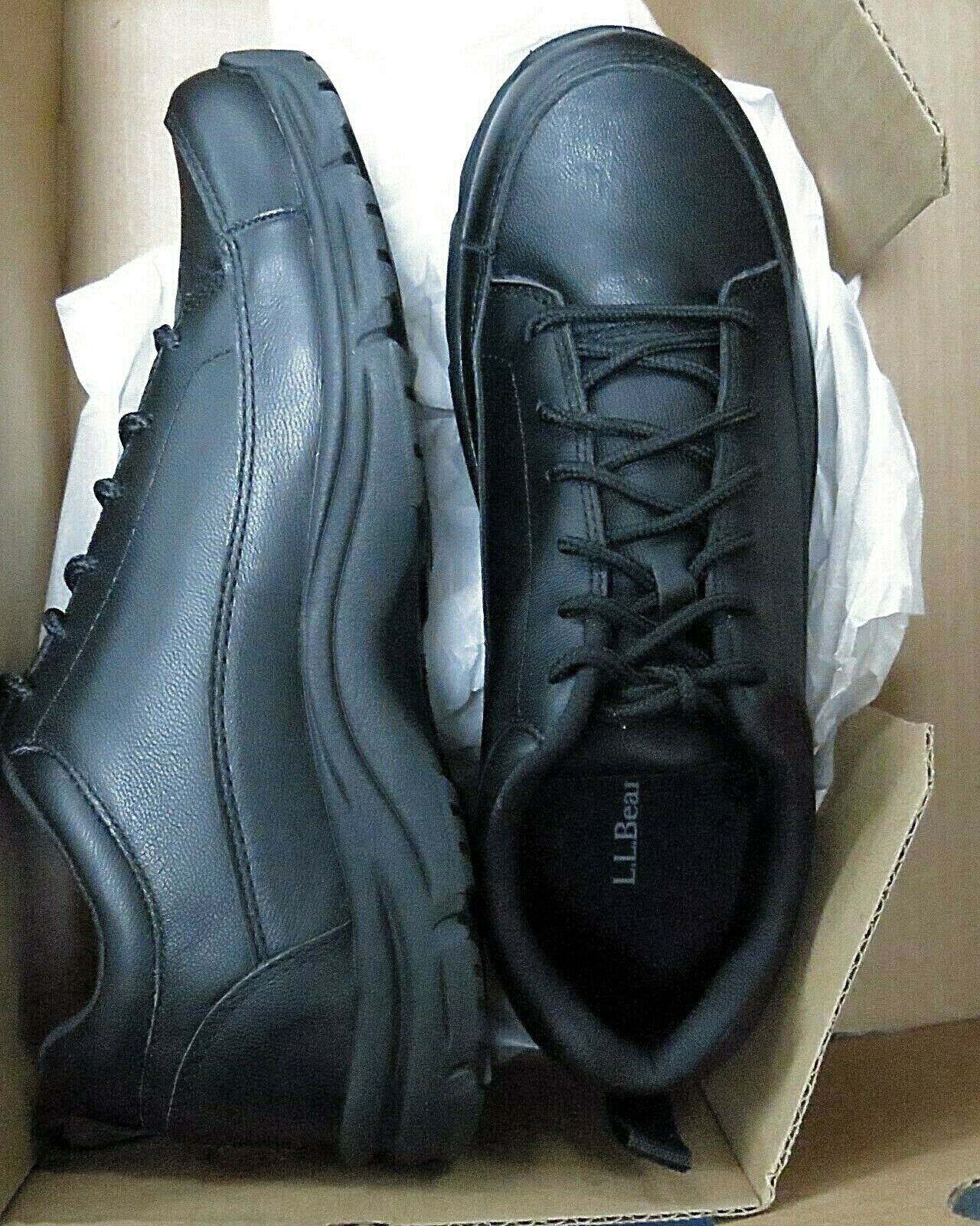 LL Bean EveryDay Athletic Walking Shoes, Black Men's Size US 8 M, Brand New, Box