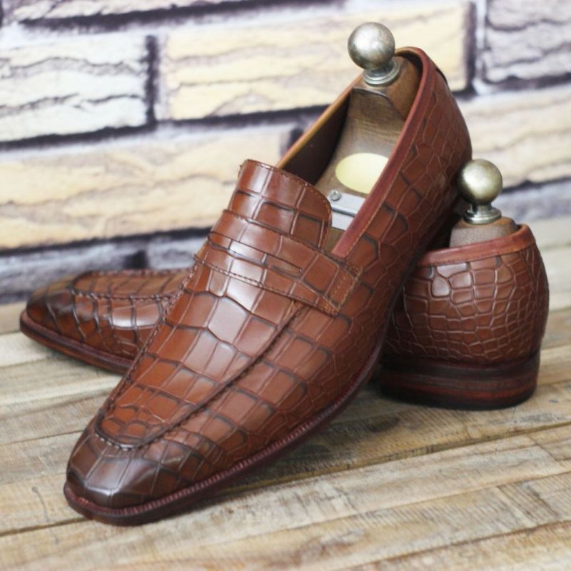 Loafers Shoes PU Leather Classic Dress Chaussures De Paresseux Comfortable Dress Men Shoes Fashion Solid Concise лодыри XM690