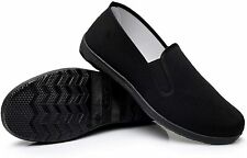 Martial Art/Kung Fu/Tai Chi Shoes Rubber Sole Canvas Shoes Unisex Black