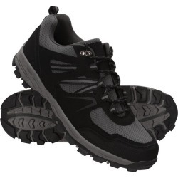 Mcleod Wide Fit Mens Shoes - Black