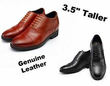 Men 3.5 inches Elevator Height increase Business Dress shoes size 7 8 9 10 10 11