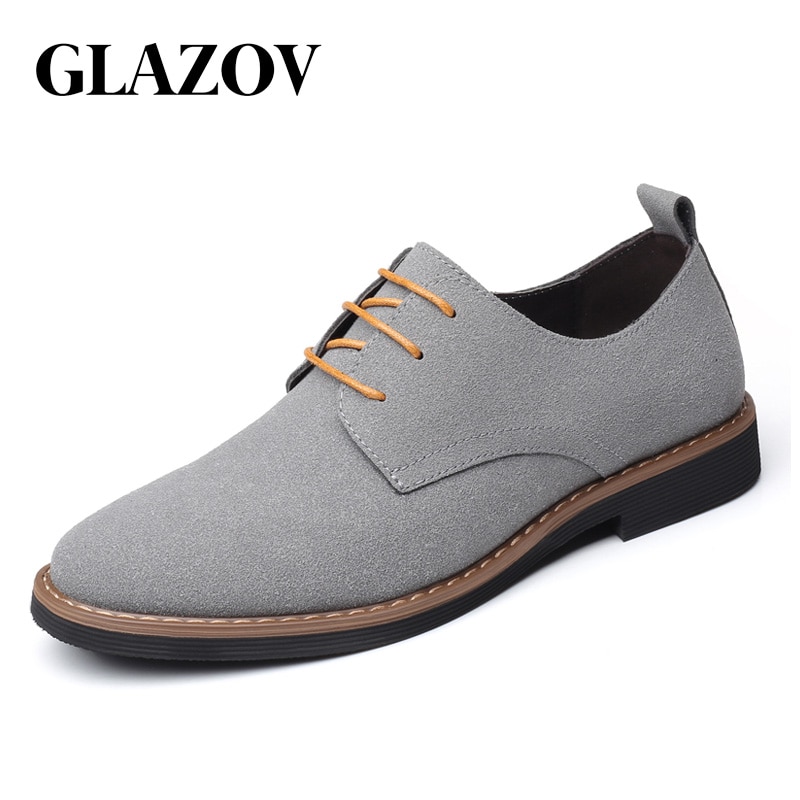 Men Dress Shoes Fashion Men Oxford Leather Shoes Comfortable Lace-Up Formal Shoes For Men Leather Sneakers Male Flat Footwear