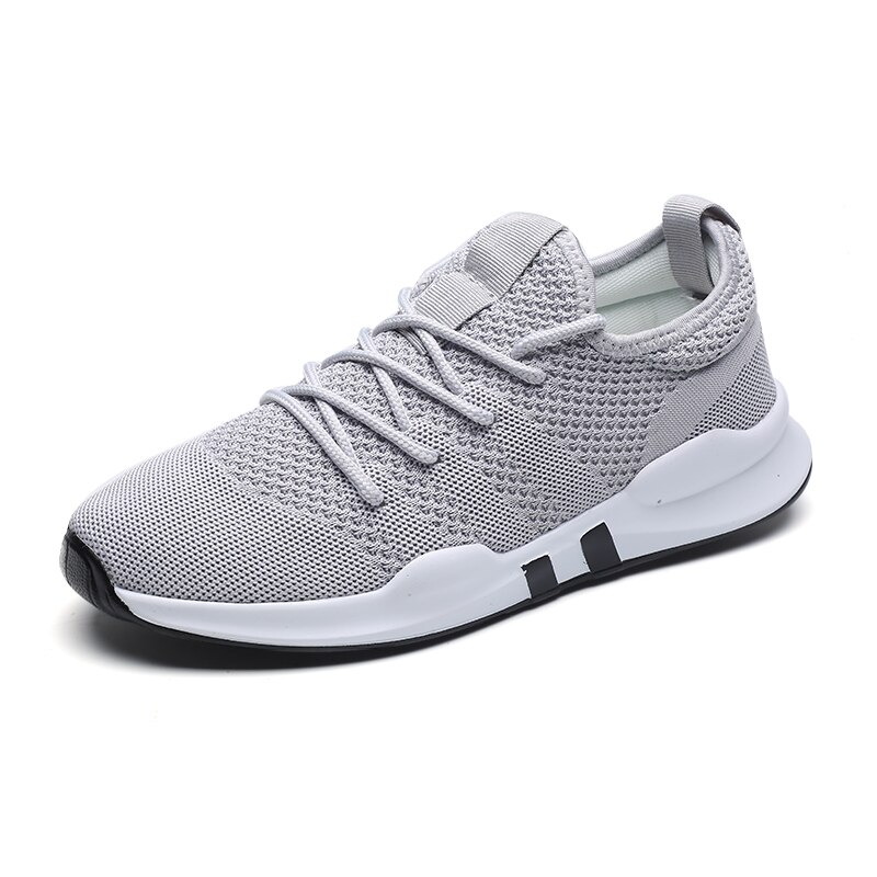 Men Shoes Summer Brand Fashion Men Casual Shoes Lightweight Breathable Men Sneakers Lace Up Gray White Black Red Tenis Shoes 939