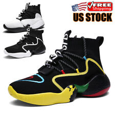 Men's Athletic Basketball Shoes Casual Running Sports Sneakers Outdoor Gym Size