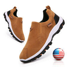 Men's Athletic Shoes Casual Sneakers Breathable Comfortable Slip on Walk Loafers