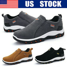 Men's Athletic Shoes Sneakers Casual Breathable Slip on Running Walking Loafers