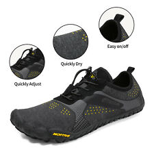 Men's Barefoot Water Shoes Sports Shoes Quick Dry Beach Walking Shoes Size6.5-13