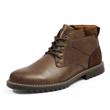 Mens Casual Chukka Boot Dress Boots Leather Durable Stylish Shoes for Men