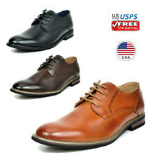 Men's Dress Oxford Dress Shoes Classic Leather Lined Lace Up Business Shoes