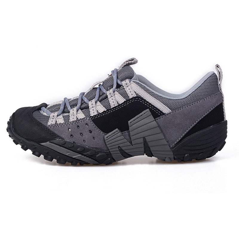Men's Hiking Shoes Outdoor Sports Mesh Breathable Non-slip Wear-resistant V-bottom Casual Sports Shoes High-quality Men's Shoes