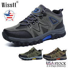 Men's Hiking Shoes Outdoor Trekking Sneakers Sports Waterproof Casual Work Boots