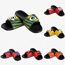 Mens NFL Football Legacy Sport Slide Sandals Flip Flops - Choose Team