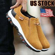 Men's Outdoor Casual Hiking Shoes Slip on Running Walking Travel Sneakers Size13