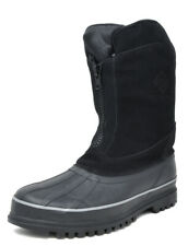 Mens Outdoor Winter Warm Snow Boots Waterproof Zip Hiking Boots Clearance Sale