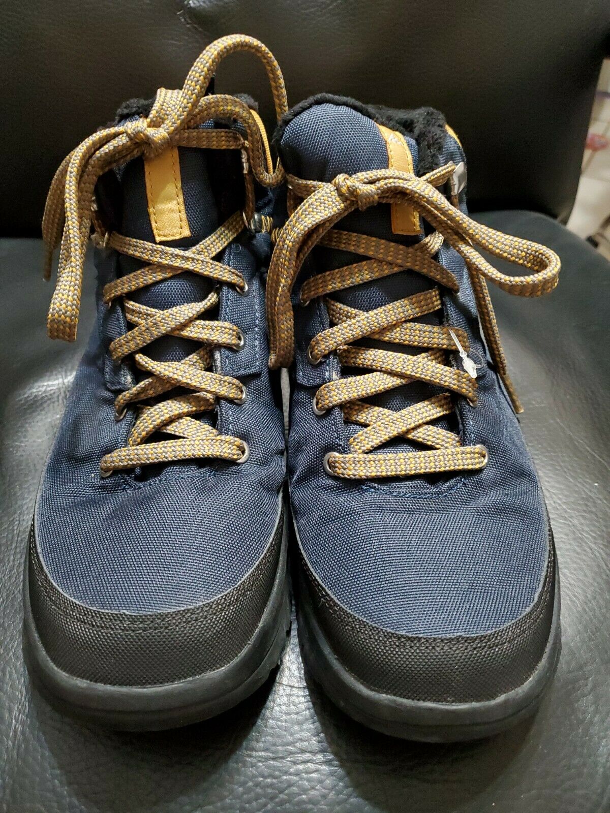 Men's Snow Hiking Shoes Outdoor Shoes Quechua sh100 warm mid m blue w 9 m 7.5