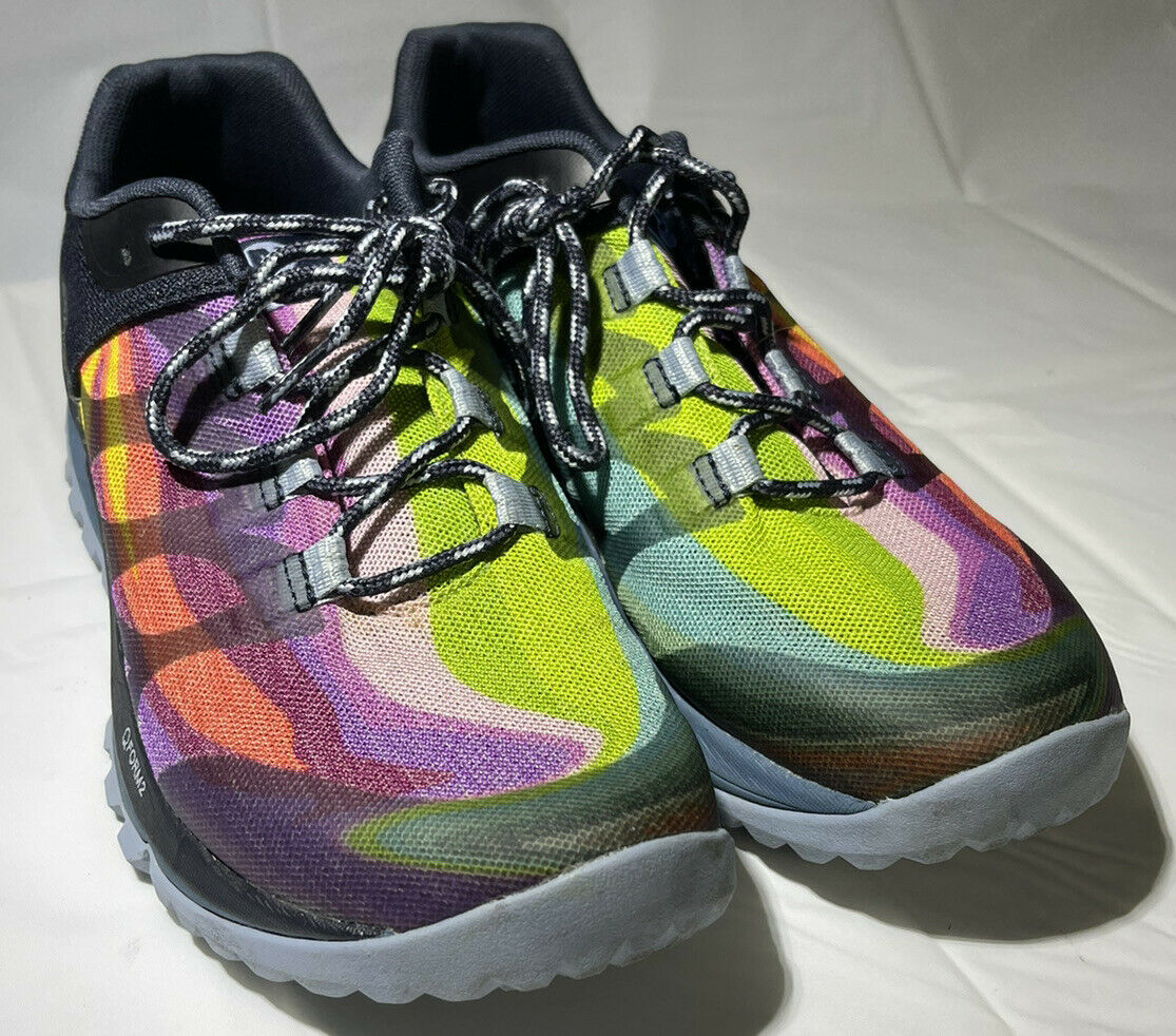 Merrell Antora QForm 2 Vibram J99690 Women's Shoes Size 9 Hiking Walking Rainbow