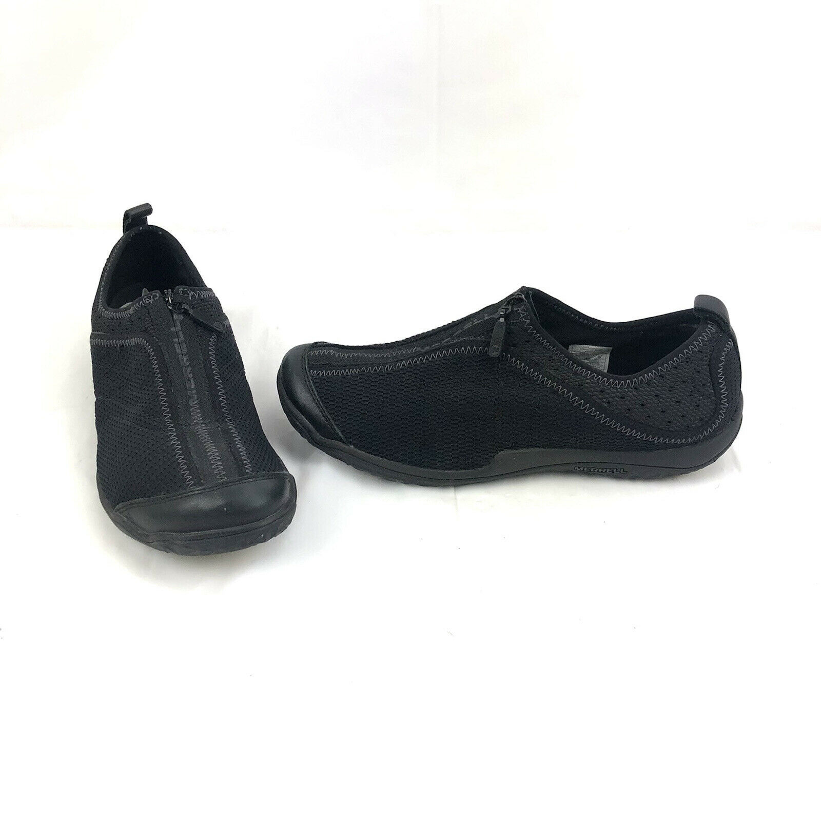 Merrell Lorelei Shoes With Zipper Walking Outdoor Comfort Womens Size 9 Black
