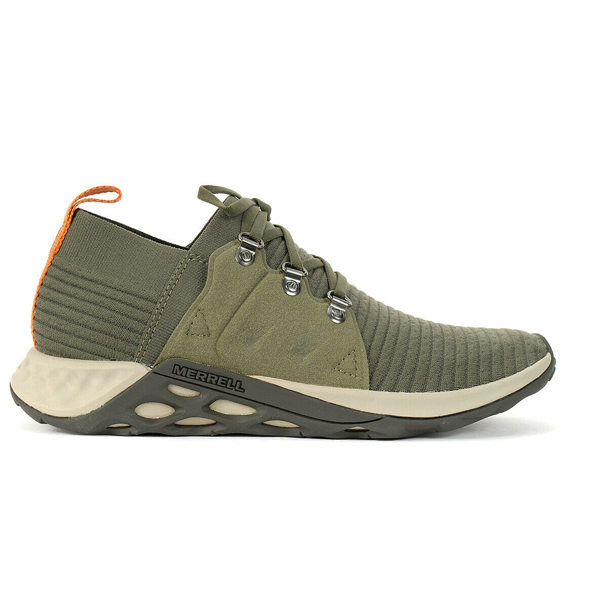 Merrell Men's Range AC+ Sneaker Outdoor Adventure Shoes, Green/Grey, Size 11