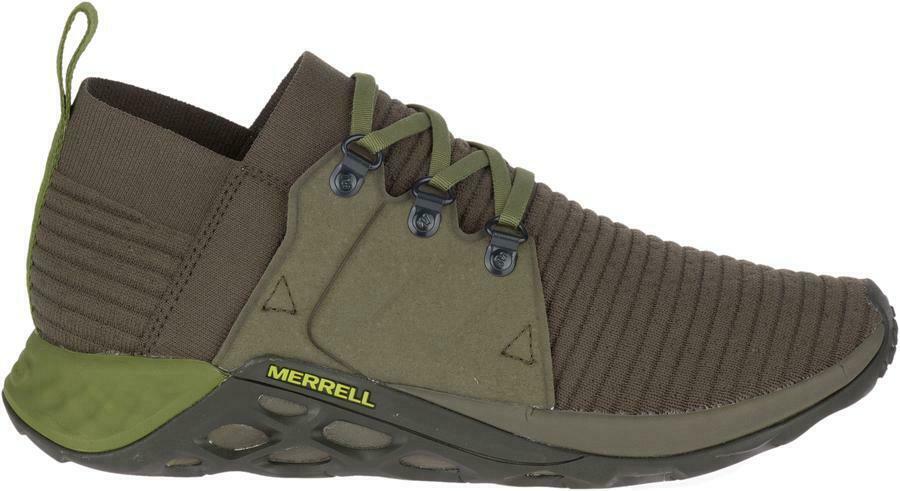 Merrell Men's Range AC+ Sneaker Shoes, Green/Brown, Size 10
