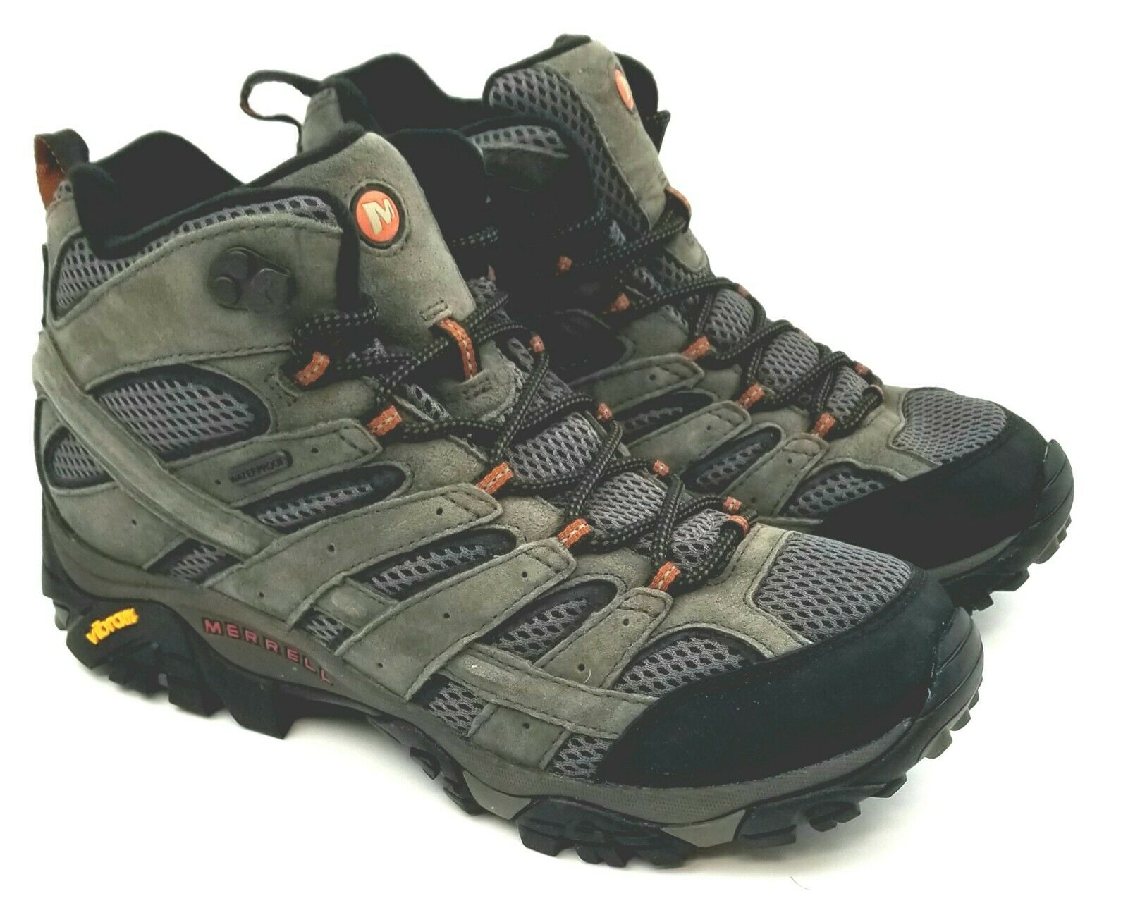 Merrell Moab 2 Mid Waterproof Hiking Boots, Men's Size US 10, EU 44
