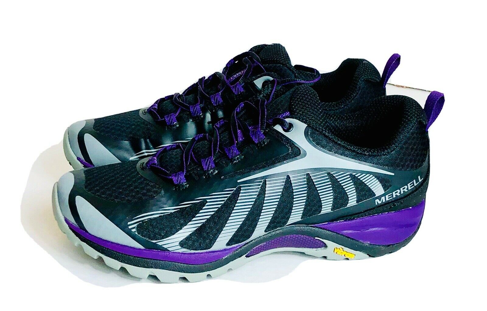 Merrell Womens Siren Edge 3 Purple/black Waterproof Running Hiking Shoes Size 10