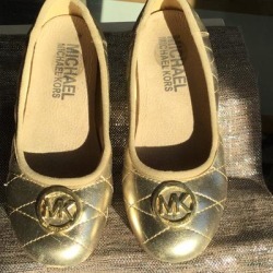 Michael Kors Shoes | Michael Kors Childrens Size 12 Shoe | Color: Silver | Size: Girls 12