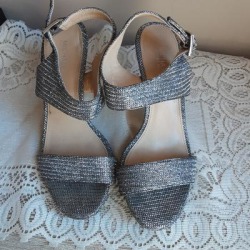Michael Kors Shoes | Michael Kors Silver Shoes For Women | Color: Silver | Size: 6