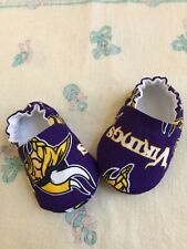 Minnesota Vikings Baby Crib Shoes