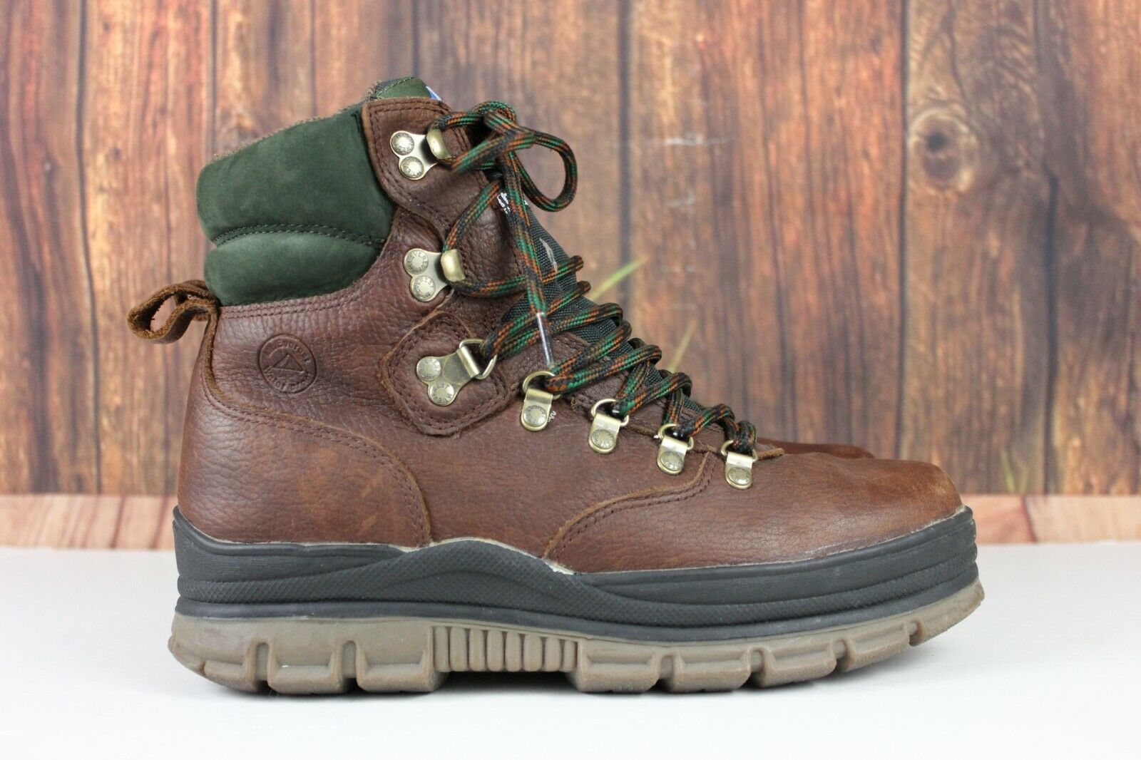 Mt. Everest Randy Dry Men's Brown Green Size 8.5 Waterproof Hiking Boots
