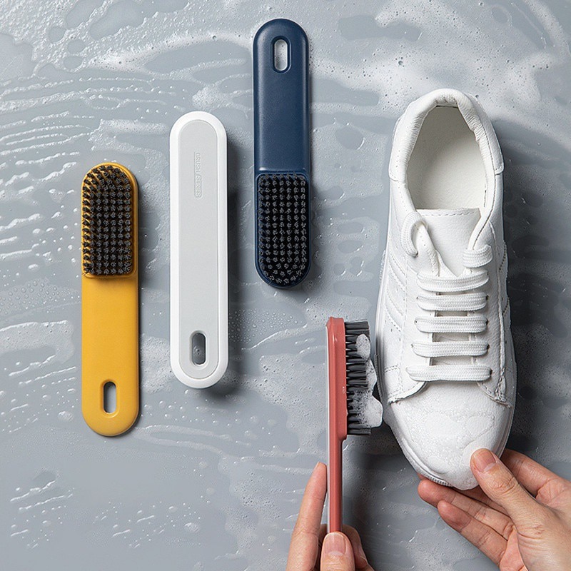 Multi-functional Shoes Brush Sneaker Boot Shoes Brushes Cleaner Strong Plastic Household Laundry Cleaning Accessories Random
