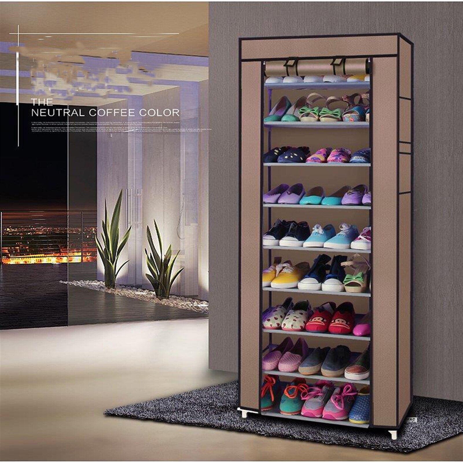 Multi-layer Simple Shoe Rack Easy to Install Shoes Shelf Home Dorm Entryway Space-saving Shoe Organizer Furniture Shoe Cabinet
