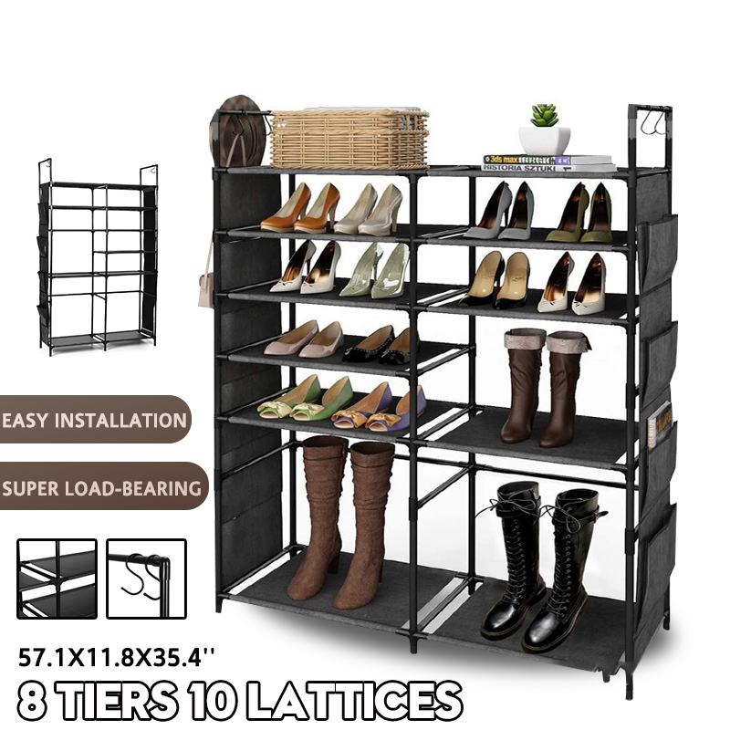 Multilayer Shoe Cabinet Dustproof Shoes Storage Closet Hallway Space-saving Shoerack Organizer Holder Home Furniture Shoe Rack