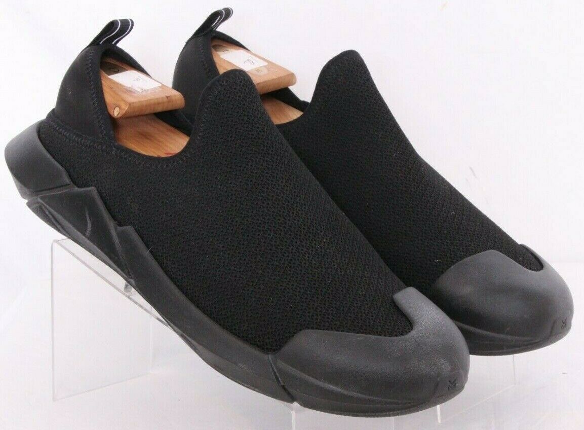 Muvez Black Mesh Slip-On Walking Casual Slippers Sneaker Shoes Men's US 13