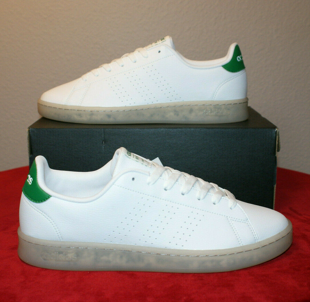 (NEW) Adidas Advantage Eco Men's Tennis Shoes Size 11 - FY9679 - ECO PRIMEGREEN