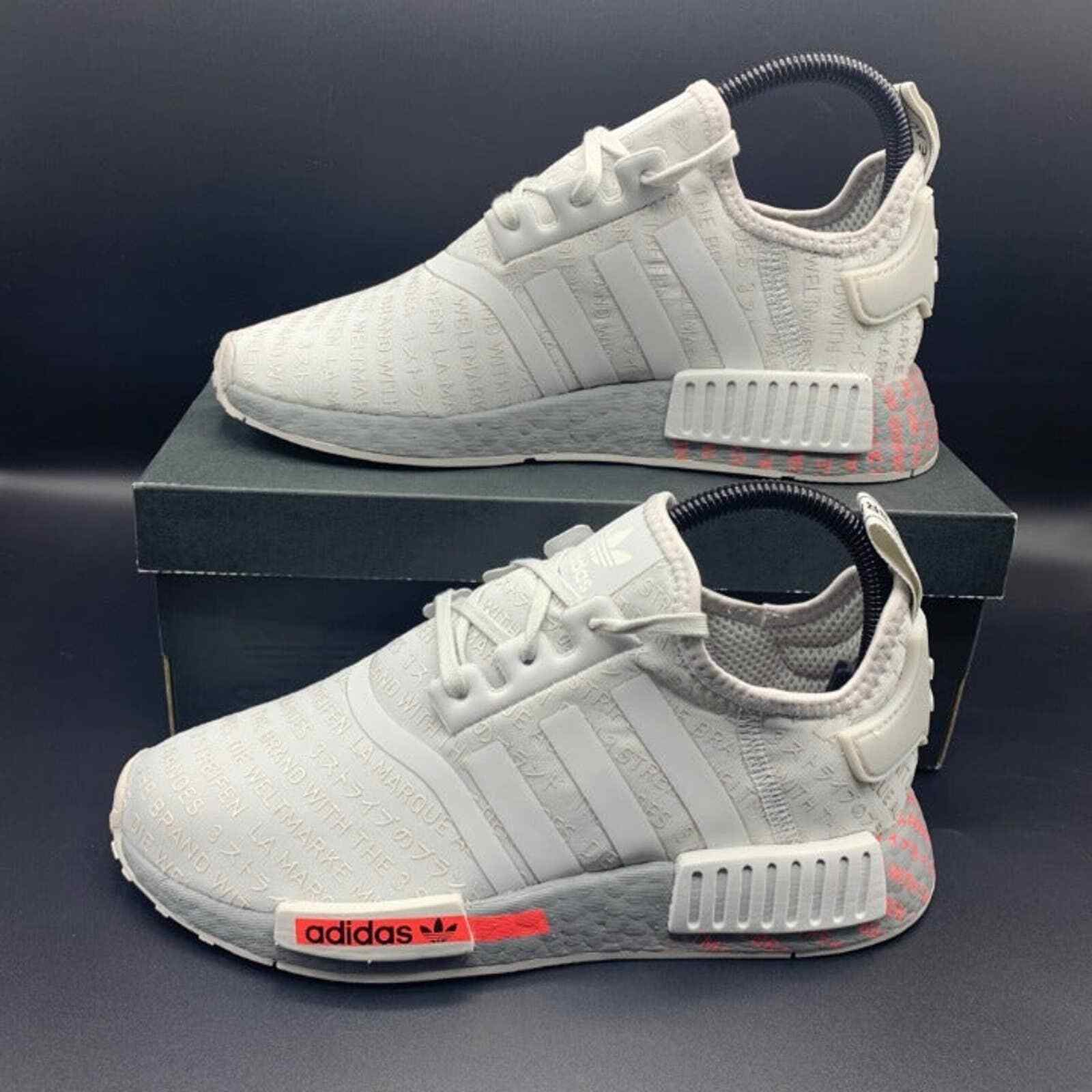 NEW Adidas NMD R1 Sneakers Size 5.5Y/7 Women's Shoes Athletic Running Grey