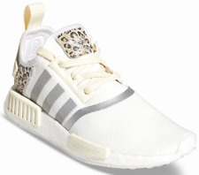 NEW ADIDAS ORIGINALS NMD R1 LEOPARD WOMEN ANIMAL PRINT SNEAKERS WHITE all sizes