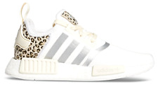 New ADIDAS ORIGINALS NMD R1 WOMEN ANIMAL PRINT SHOES White Leopard Silver 6 - 10