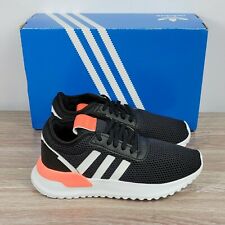 NEW Adidas Path Black/Coral Little Kids PS Unisex Lightweight Shoes Sizes 13-3