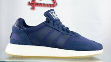 NEW Adidas Sneakers Iniki Runner I-5923 Navy Gum Running Shoes D97347 College