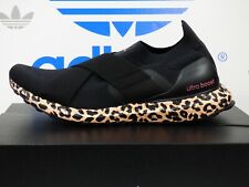 NEW ADIDAS ULTRABOOST Slip On DNA Women's Running Shoes, Black/Pink; GZ9896