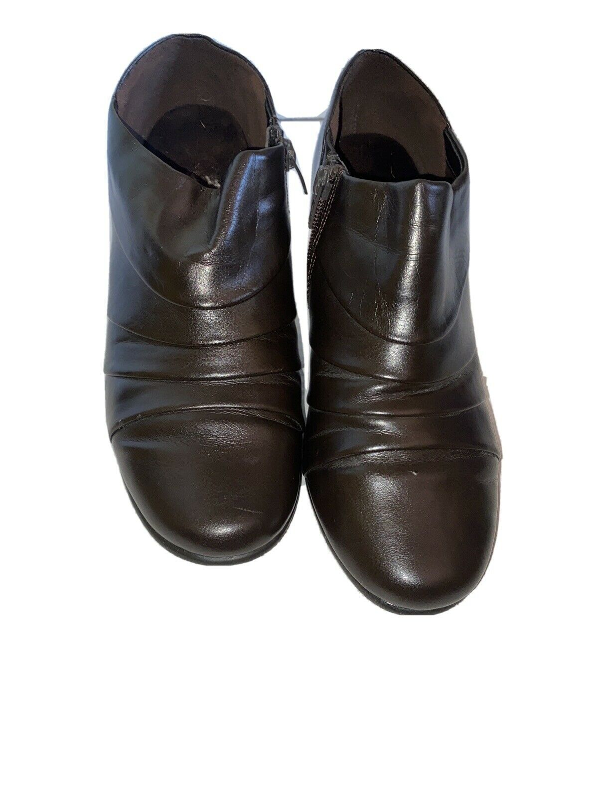 NEW Aerosoles Heel Rest Brown Ankle Boots Booties Shoes Size 8.5 Comfort