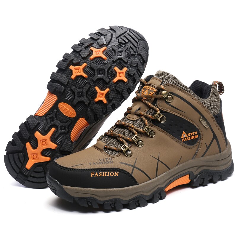 New Arrival Cheap Classics Style Men Hiking Shoes Lace Up Men Sport Shoes Outdoor Jogging Trekking Sneakers Fast Free Shipping